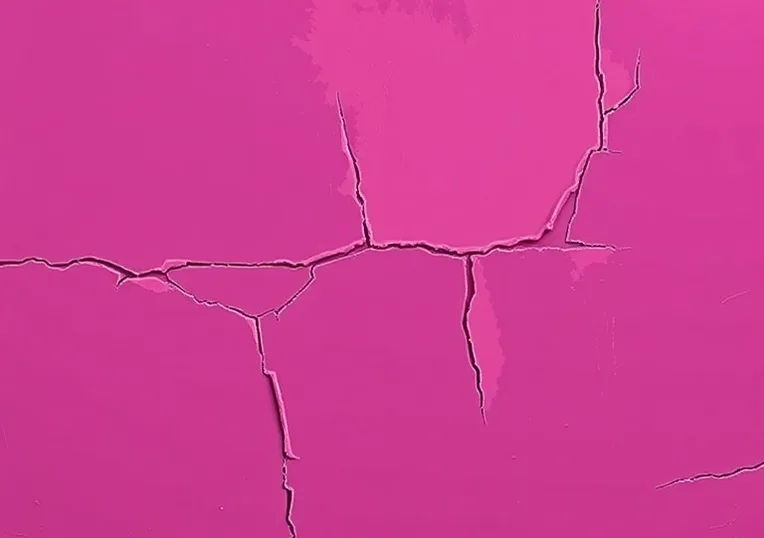 Ponçage et rebouchage des fissures avant mise en peinture